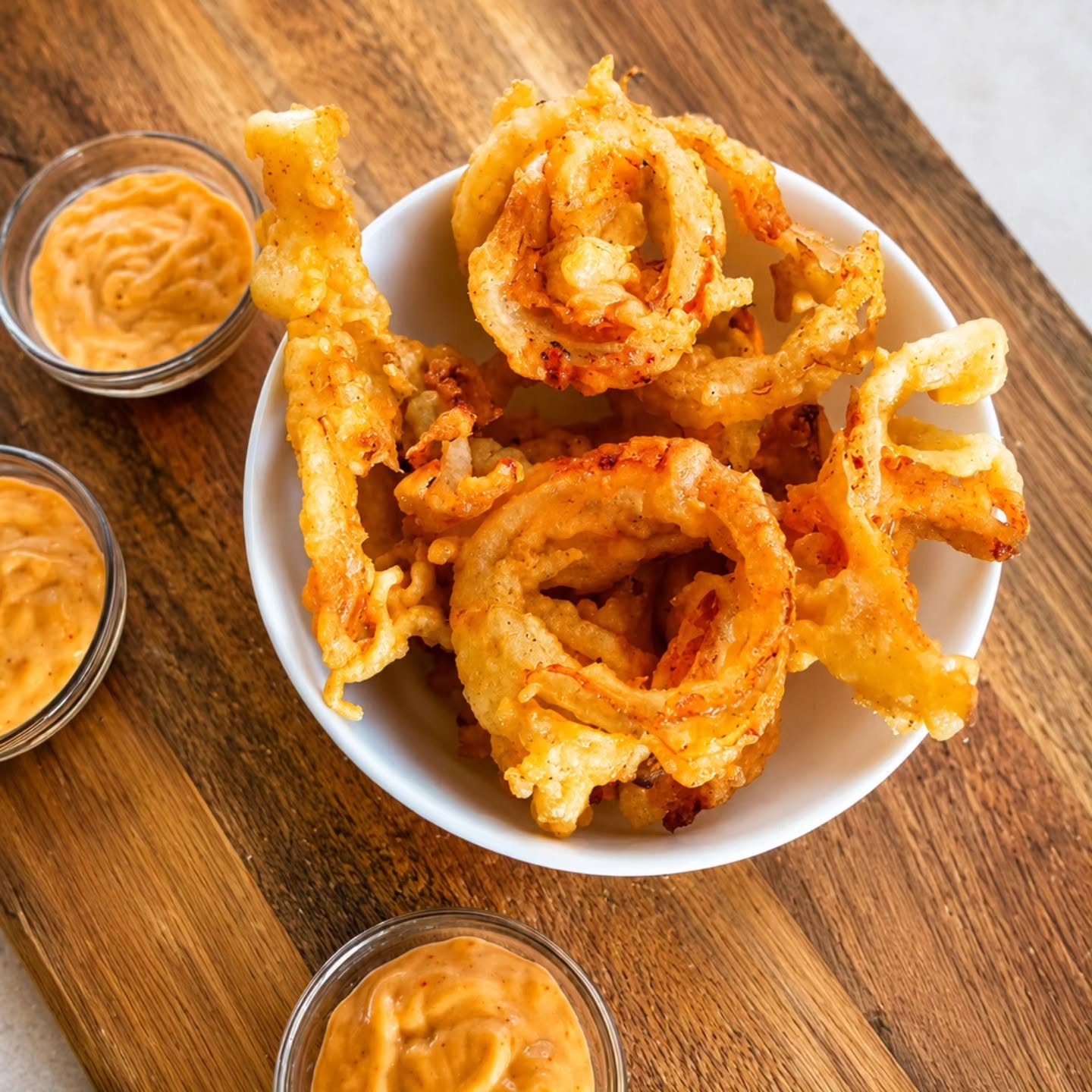 Onion rings homemade
