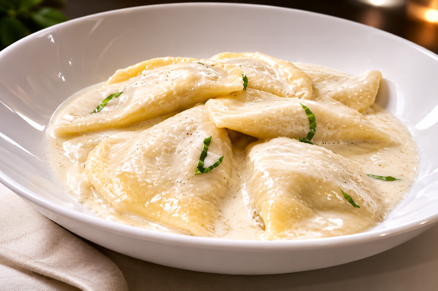 Ravioli di melanzane